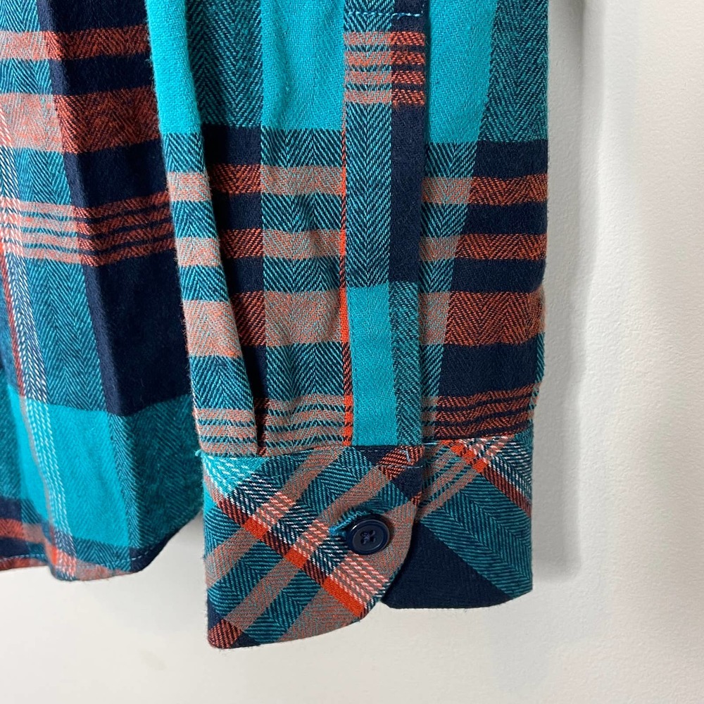 Eleven Paris Blue Columbia Plaid Hooded Shirt Jacket NWT Mens Size Medium - Picture 4 of 8